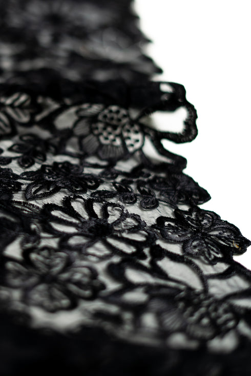 Black Patch Dupatta