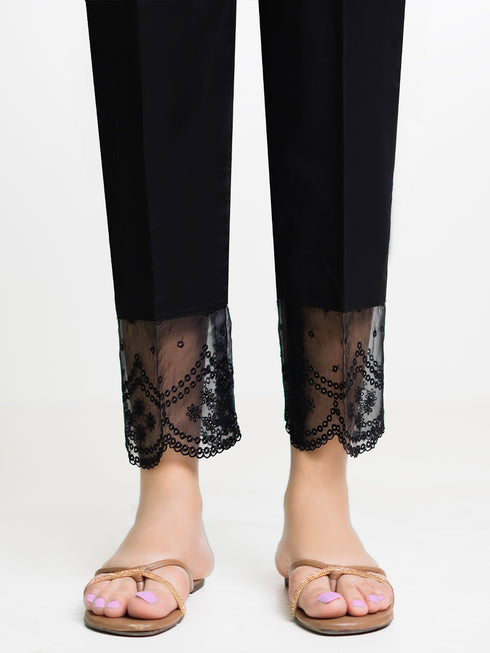 Straight Pants 1 Black